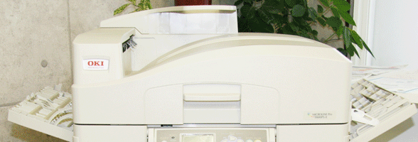 マイクロライン印刷機の写真